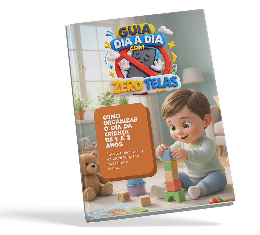 Mockup do Livro Guia Dia a Dia com Zero Telas